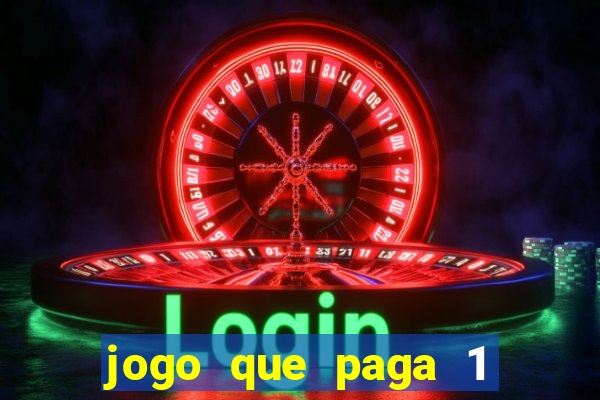 jogo que paga 1 real no pix